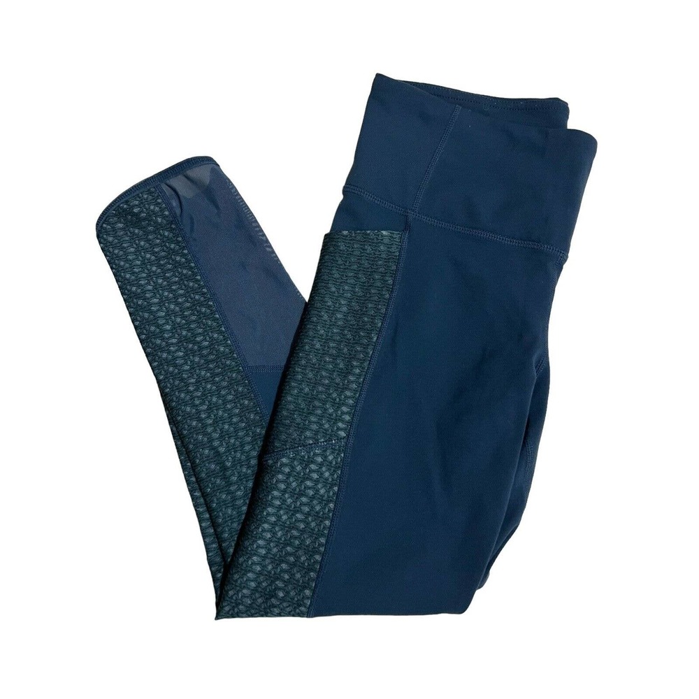 Athleta Women’s Leggings High‎ Rise Mosaic Chaturanga to Town Crop Size Small